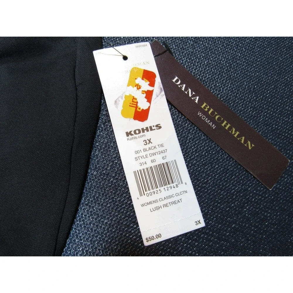 DANA BUCHMAN SIGNATURE‎ Women's 3X Black Shorts– Comfortable